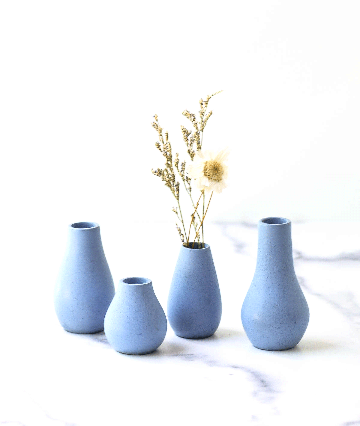 Mini Bud Vases - Set of 4