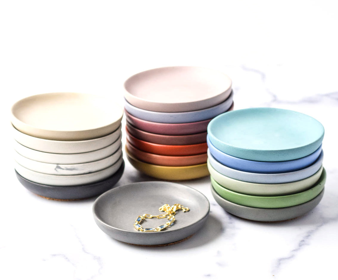 Jewelry Dish - Small Round Tray