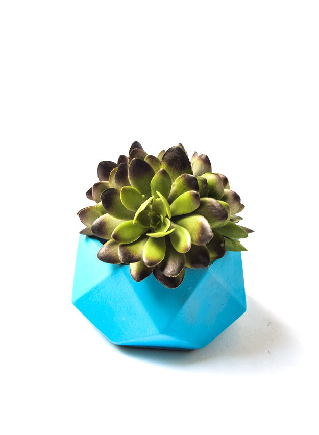 Geometric Planter - Planter with Drainage - Concrete Planter - Cement - Modern - Minimalist - Succulent Planter - Air Plant Holder