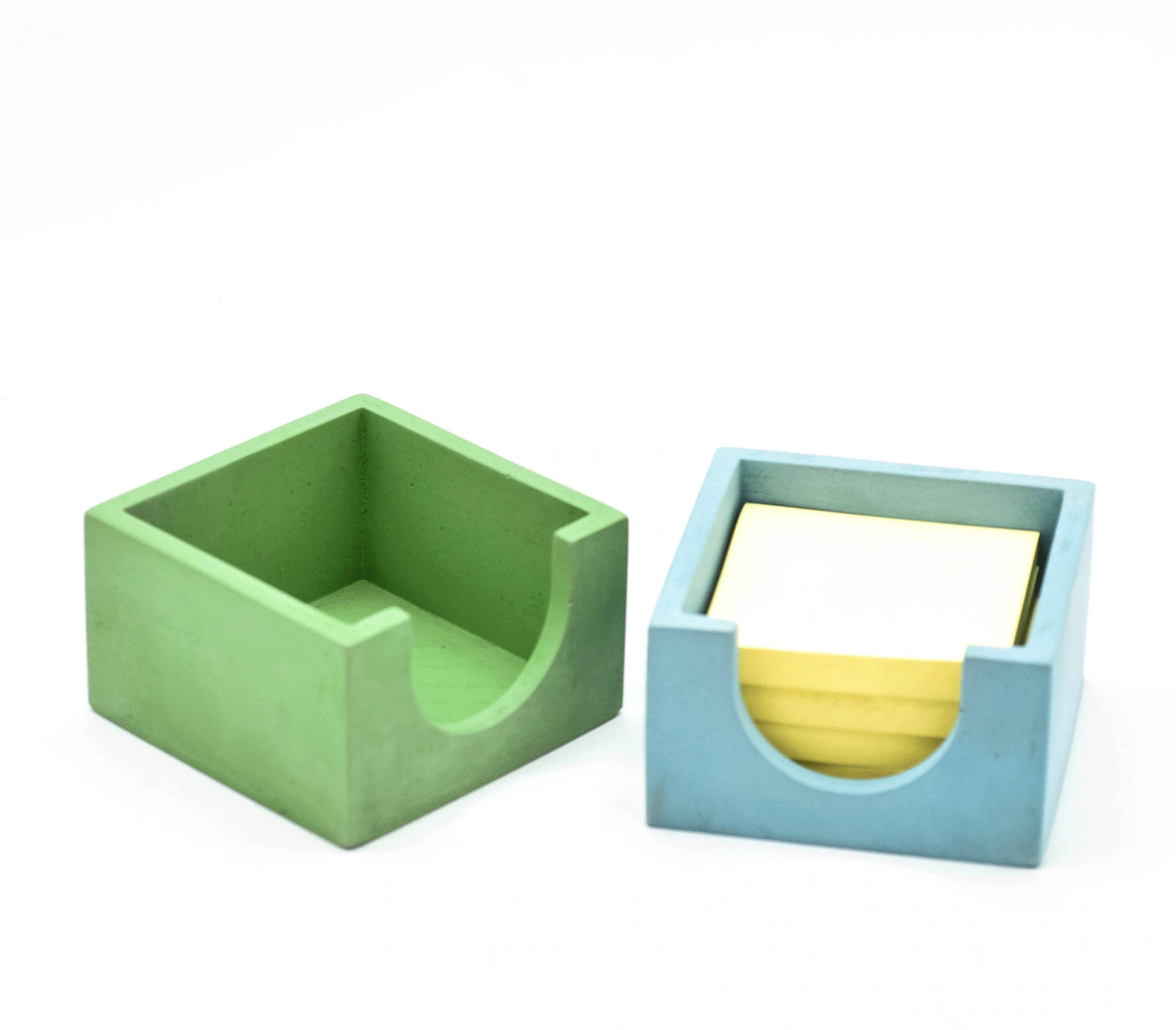 Concrete Sticky Note Holder - Desk Accessories - Desk Organizer - Post it note Holder - Office Decor - Office & Desk Storage - Women Office