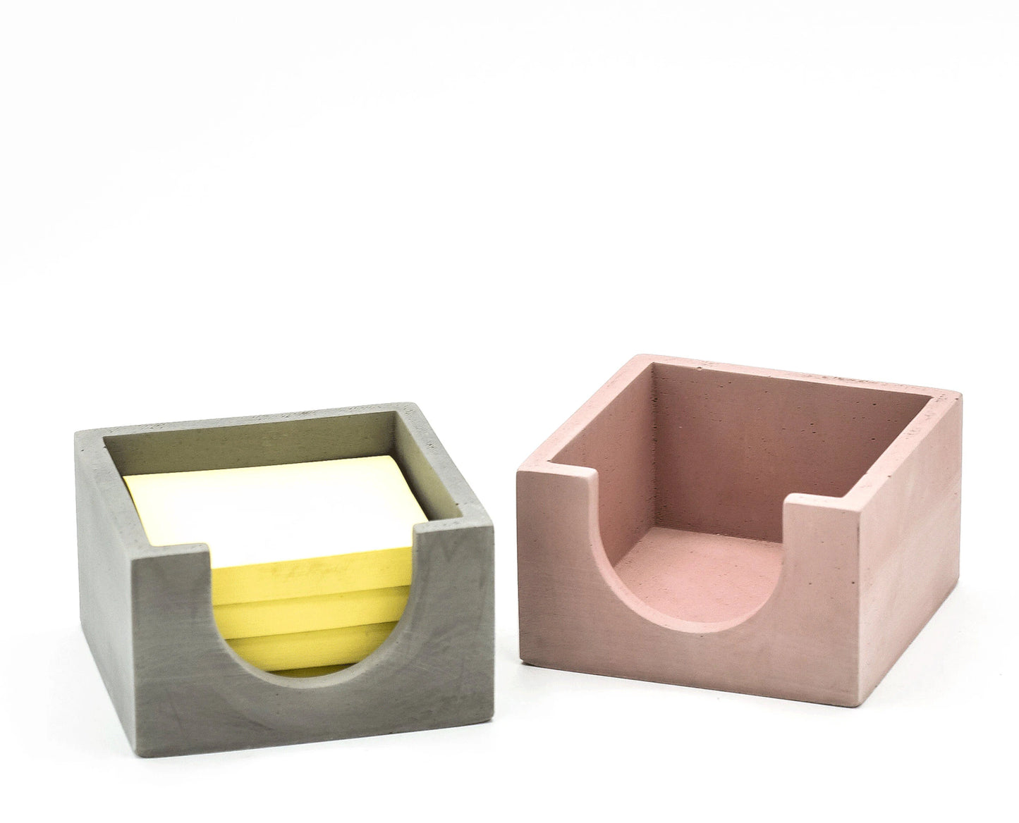 Concrete Sticky Note Holder - Desk Accessories - Desk Organizer - Post it note Holder - Office Decor - Office & Desk Storage - Women Office