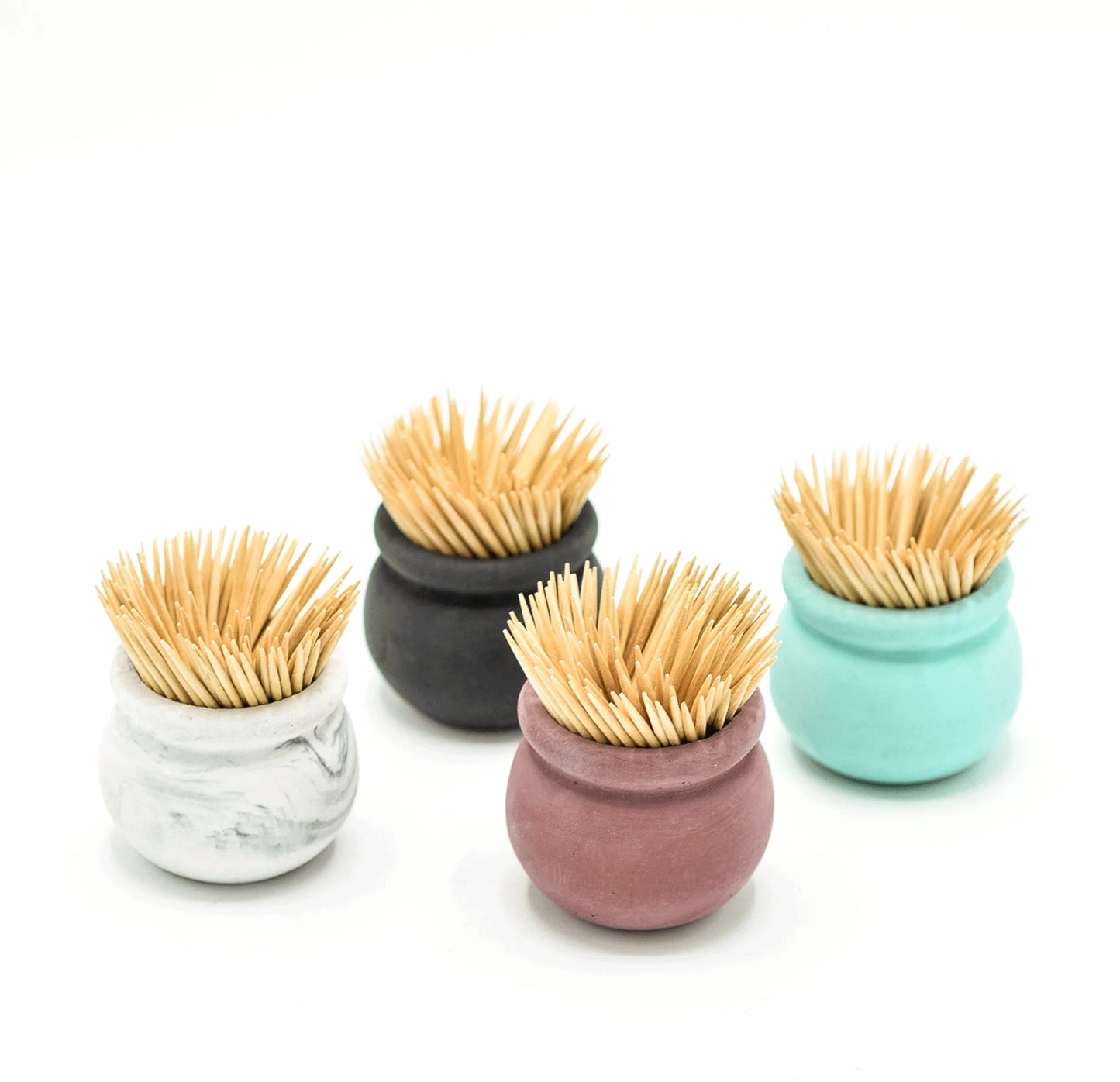 Toothpick Holder - Concrete Toothpick Holder - Kitchen Accessories - Charcuterie Board - Modern Decor - Small Container - Minimalist