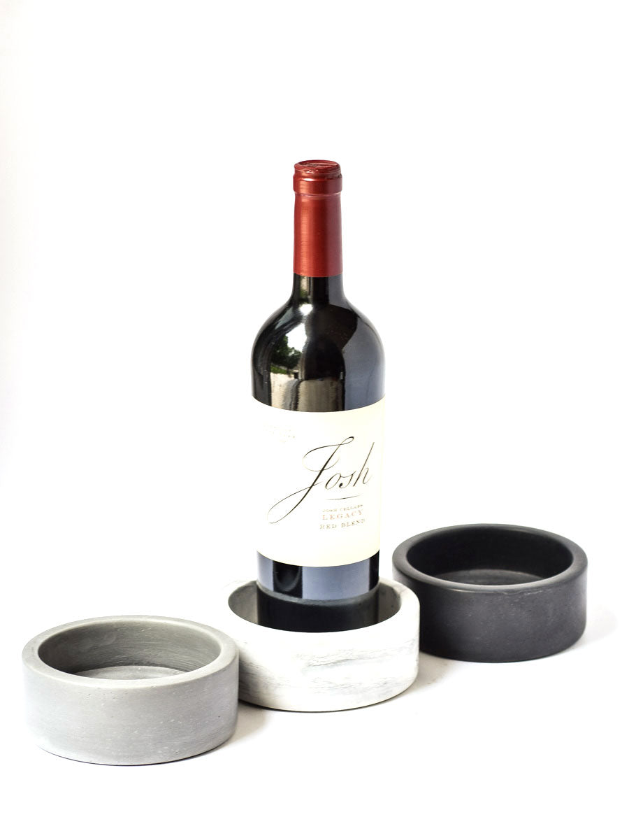 Concrete Wine Coaster