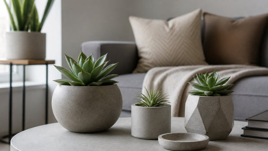 Minimalist Concrete Decor for Small Apartments