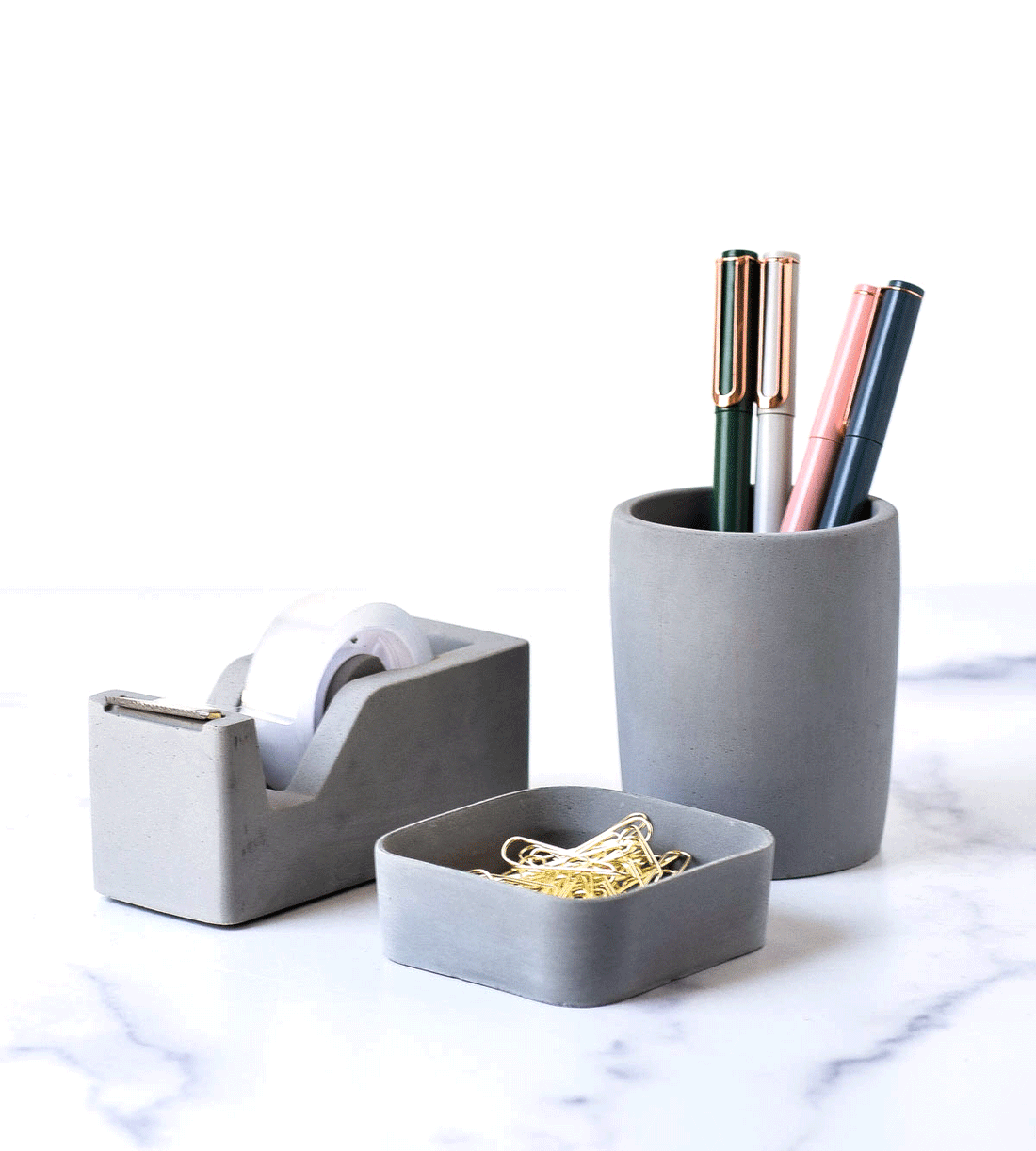 Concrete Desk Accessories for Modern Office Interiors: A Designer's Guide