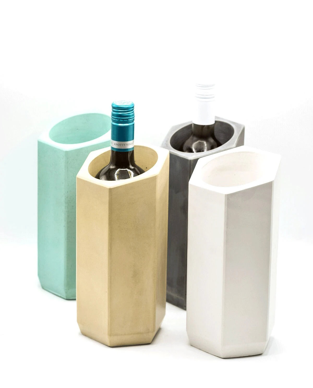 Concrete Wine Bottle Chiller – Cedarstonegarden
