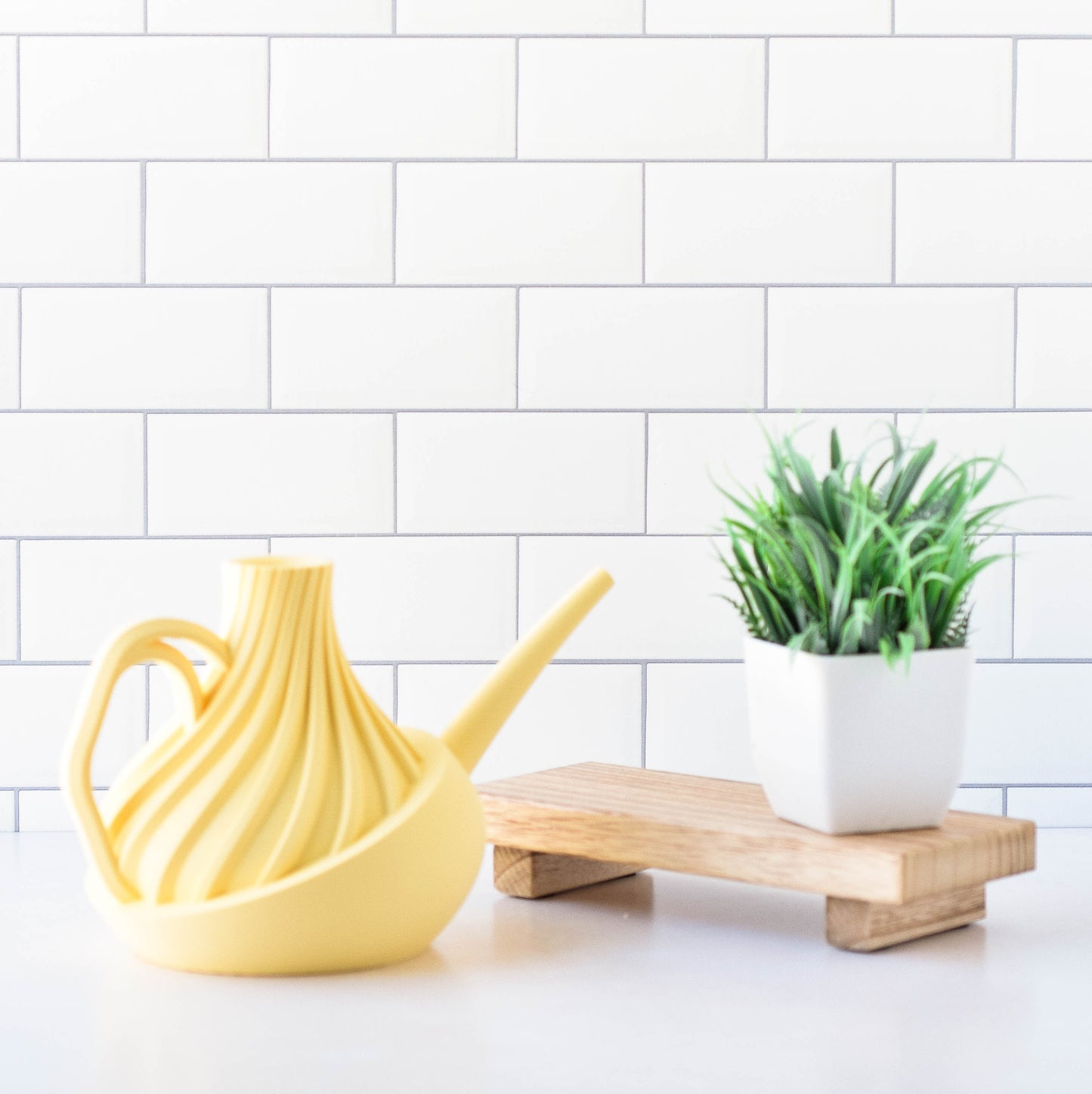 Modern Watering Can, Minimalist Indoor Plant Watering Can with Long Spout