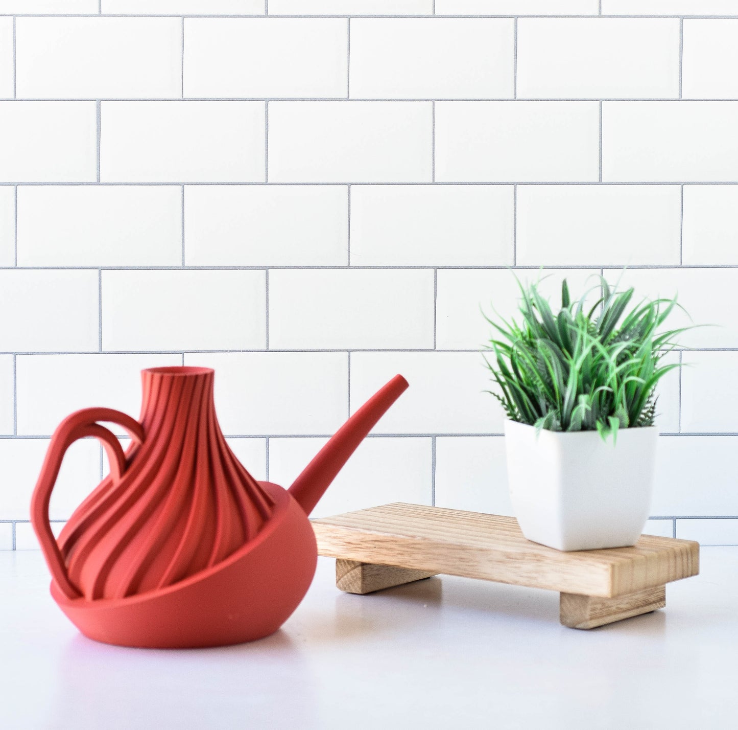 Modern Watering Can, Minimalist Indoor Plant Watering Can with Long Spout