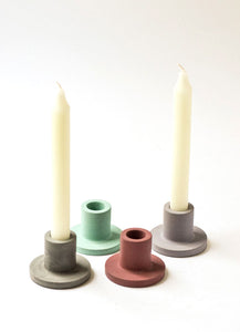 Concrete Taper Candle Holder