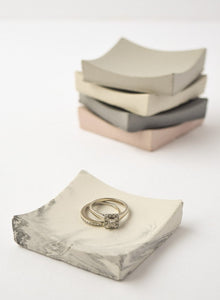 Concrete Jewelry Tray - RIng Tray - RIng Holder - Mini Jewelry Tray - Small Catchall - Cement - Earring Tray - RIng Bowl - Earring Holder