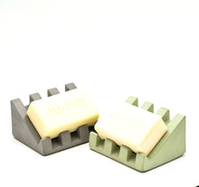 Load image into Gallery viewer, Concrete Draining Soap Dish, Soap Holder, Soap Tray, Sponge Holder, Minimliast Home