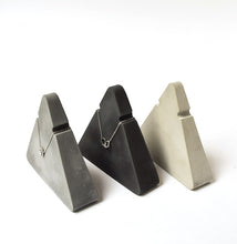 Load image into Gallery viewer, Necklace Holder - Jewelry Display - Concrete Display - Cement - Minimalist - Jewelry Holder - Necklace Stand - Jewelry Stand