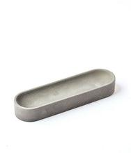 Load image into Gallery viewer, Pen Holder - Pen Holder For Desk - Pen Tray - Pencil Tray - Desk Organizer - Office Decor - Minimalist - Concrete - Modern - Cement - Desk