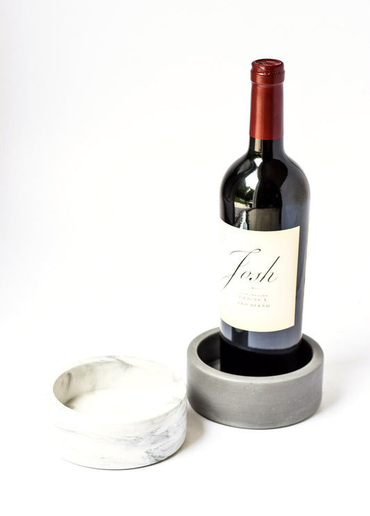 Concrete Wine Coaster